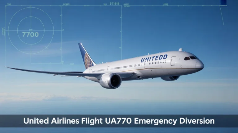 United Airlines Flight UA770 Emergency Diversion