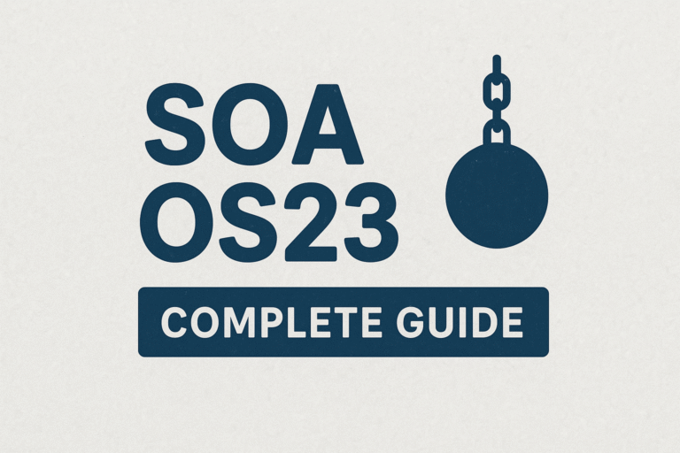 SOA OS23: Complete Guide to the Italian Demolition Certification